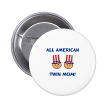 All American Twin Mom Pins