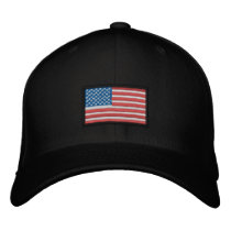 All American USA Embroidered Baseball Cap