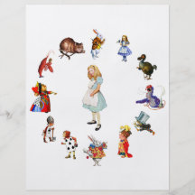 ALL AROUND ALICE CUSTOM FLYER
