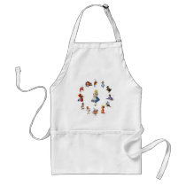 ALL AROUND ALICE IN WONDERLAND APRONS
