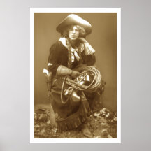 All-Around Cowgirl Posters