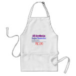 All arrhythmias straighten themselves out END aprons