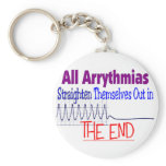All arrhythmias straighten themselves out END keychains
