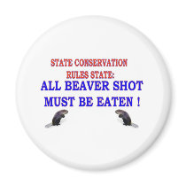 ALL BEAVERS REFRIGERATOR MAGNETS
