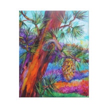 All By Myself Stretched Canvas Print