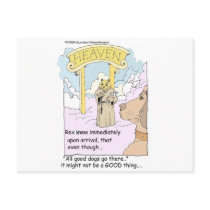 All Cats Go To Heaven? Funny Gifts & Tees Post Card
