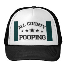 all county pooping hats