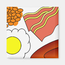 All Day Breakfast magnets