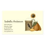 All dem Blessings · Crow, Pumpkins & Sunflowers Business Card