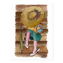 All Dressed Up Postcard