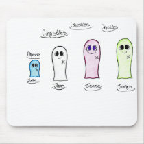 all ghosties mousepads