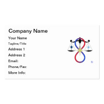 All Gods Universal Power Colour - Religious Symbol Business Cards