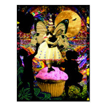 All Hail The Cupcake Fairy Postcard