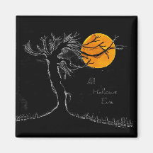 All Hallows Eve Magnets