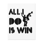 All I Do Is Win At Rollerblade Post Card