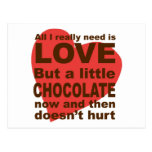 All I need is Love Postcard