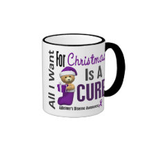 All I Want For Christmas Alzheimer's Disease Coffee Mug