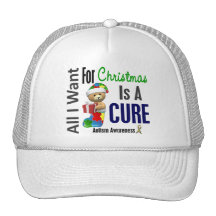 All I Want For Christmas Autism Hats