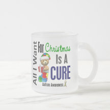 All I Want For Christmas Autism Mugs