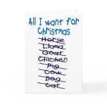 ALL I WANT FOR CHRISTMAS