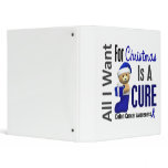 All I Want For Christmas Colon Cancer Binder