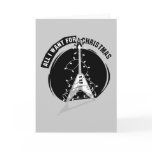All I Want For Christmas Electric Guitar Greeting Card