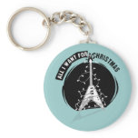 All I Want For Christmas Electric Guitar Key Chains