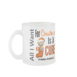 All I Want For Christmas Leukaemia Mug