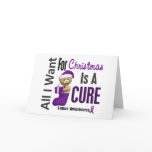 All I Want For Christmas Lupus Greeting Cards