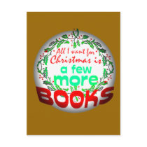 All I want for Christmas Post Card