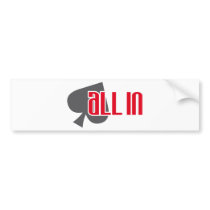 All In Pik Spades Autosticker