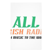 All Irish Radio Custom Stationery