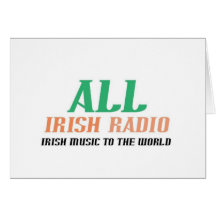 All Irish Radio Greeting Card