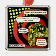 All Mad Christmas Tree Ornament