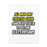 All Men Are Created Equal...Electricians