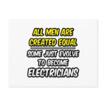 All Men Are Created Equal...Electricians