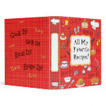 All my Favourite Recipes Binder!