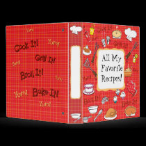 All my Favourite Recipes Binder! binders