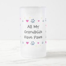 All My Grandkids-Grandchildren Have Paws Coffee Mug