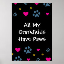 All My Grandkids-Grandchildren Have Paws