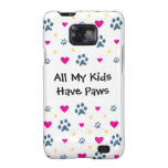 All My Kids-Children Have Paws Samsung Galaxy SII Cover