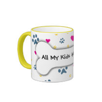 All My Kids-Children Have Paws Mugs