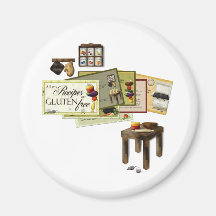 All My Recipes are Gluten Free Refrigerator Magnets