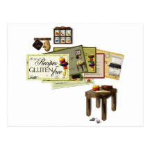 All My Recipes are Gluten Free Postcard