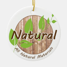 All Natural Materials Ornaments