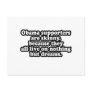 ALL OBAMA'S SUPPORTERS LIVE ON DREAMS POST CARDS