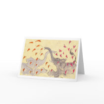 All of a Flutter Greeting Card