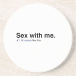 All people like sex with me coaster