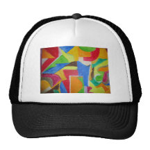 all products sporting vibrant geometric designs trucker hat