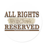 All Rights stickers